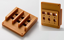端子台_ベークライトの加工サンプル