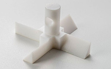 回転軸_PTFE切削加工サンプル