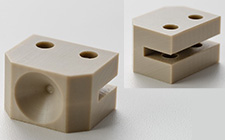 軸受け_PEEK加工品